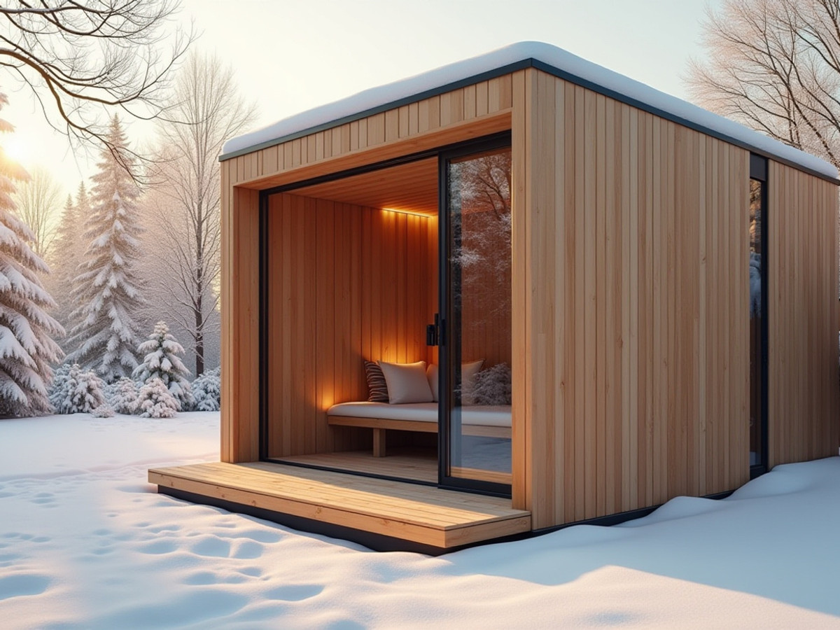 Sauna installation completed in Western Montana